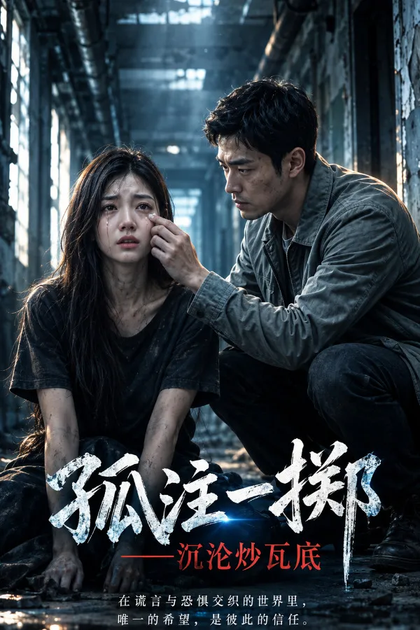 暖色阳光下的两人对望画面